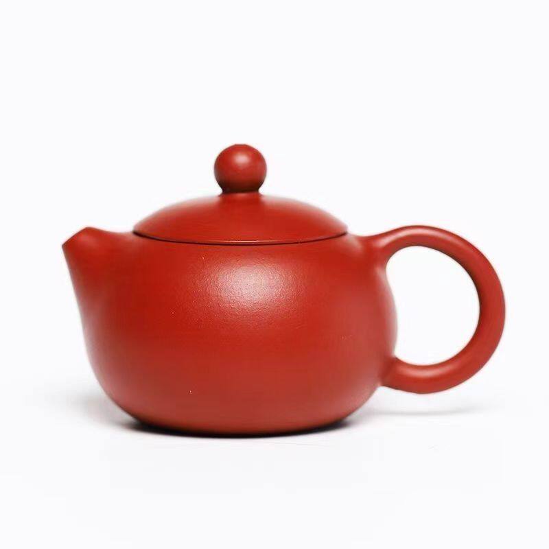 Authentic Yixing small-capacity purple clay pot original purple clay Dahongpao sketch Xishi pot one-person kung fu teapot tea set