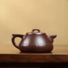 Authentic Yixing Lu Weiping purple clay pot original ore stale purple clay gentleman lotus shadow pot high-end teapot tea set gift