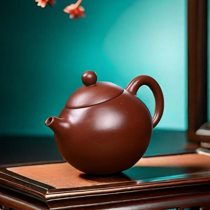 Authentic Yixing purple clay pot ore old purple clay Tianyuan Wendan pot high-end kung fu teapot tea set gift