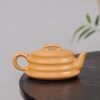 Authentic Yixing purple sand pot, raw ore, stale gold section mud, rising step by step, household high-end teapot, tea set and gift