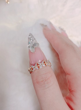 高级感微镶轻奢戒指冷淡风小众