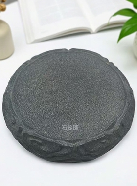 石总铺天然青石整石雕刻复古底座