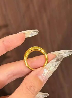 素圈海豚背戒指女小众设计