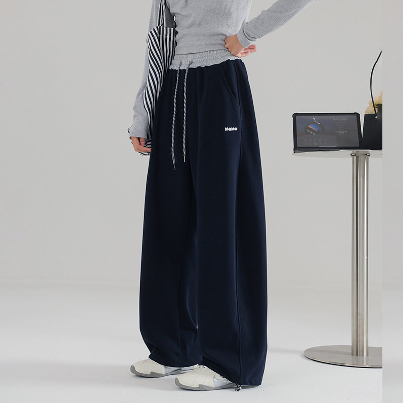 女大童运动裤2026新款春装初中生休闲弯刀裤宽松学生裤子薄款卫裤,淘宝优惠券,粉丝福利购,淘宝优惠卷