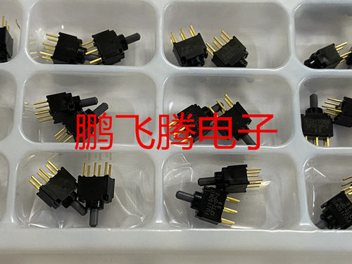 进口日本FUJISOKU CFT2-2P-2超小型防水钮子拨动开关6脚3档 28VDC - 图0
