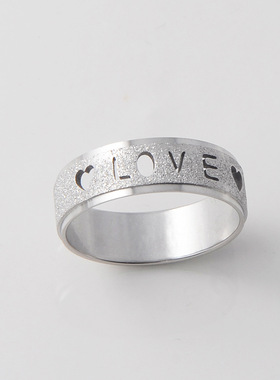 爆款钛钢戒指不掉色小戒指/指环