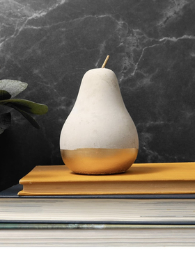 出口英国现代简约陶瓷水果苹果梨摆件客厅电视柜酒柜办公桌面装饰