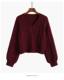 Twist sweater small v-neck loose