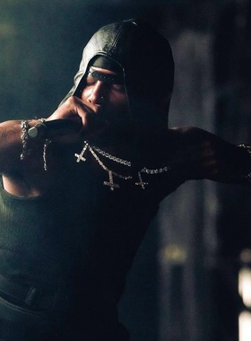 Mr.Bling逆十字架同款超闪网球链