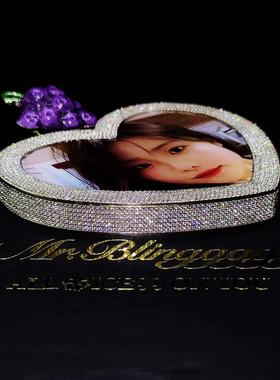 Mr.Bling情侣款私人定制相框吊坠