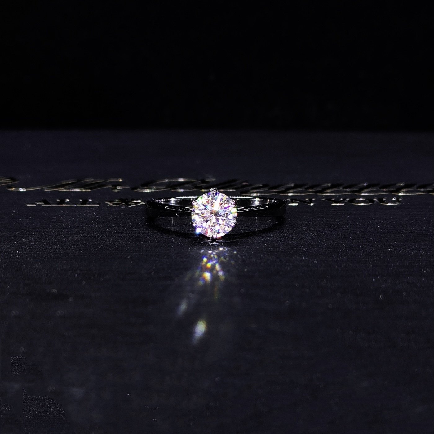 Mr.Blingggggg European and American hip-hop jewelry 925 silver inlaid with 1 carat moissanite classic couple diamond ring