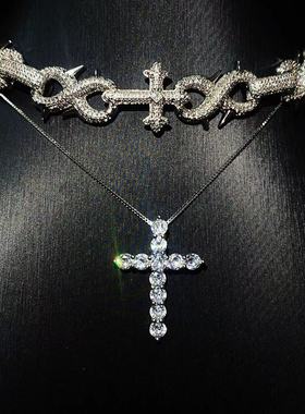 Mr.Bling男女通用纯银十字架吊坠