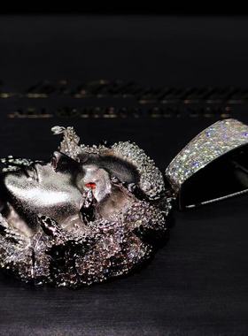 Mr.Bling美杜莎磨砂男女款吊坠