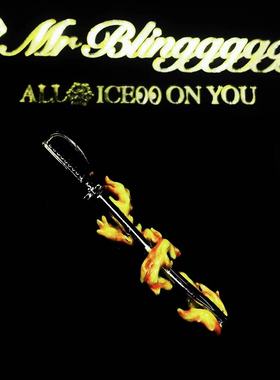 Mr.Bling珐琅鬼灭之刃武士刀吊坠