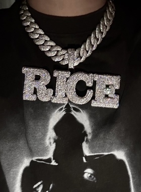 Mr.Bling定制拼接字母数字吊坠