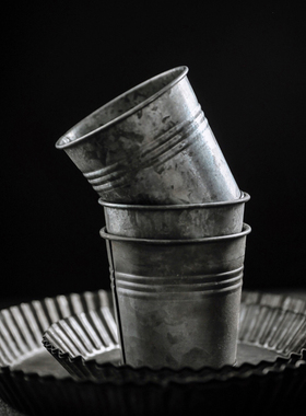 拍摄道具复古盘铁艺静物道具复古