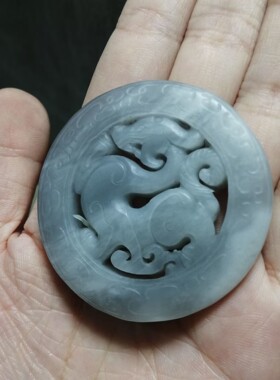 玉阅珠宝男和田玉天然吊坠