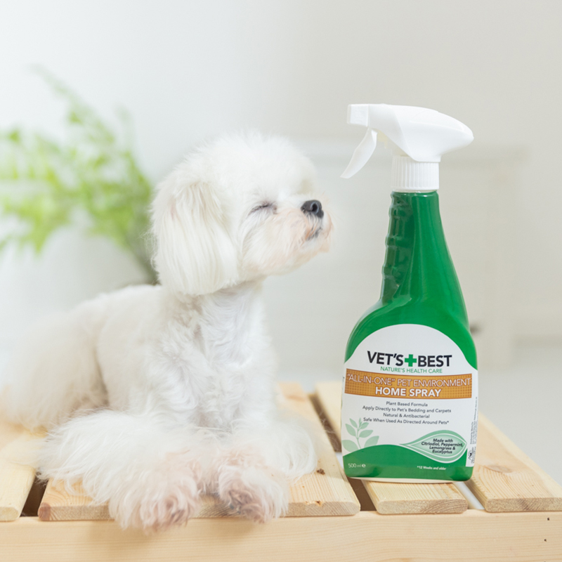 绿十字宠物驱虫喷雾剂vet'sbest猫狗通用去蜱虫跳蚤虱子驱蚊500ml - 图2