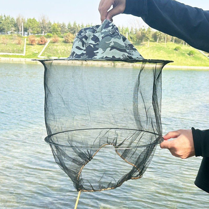 蜂帽养蜂防蜂面罩头罩蜜蜂帽子收蜂冒养蜂人防蛰防蚊头套专用工具,淘宝优惠券,粉丝福利购,淘宝优惠卷