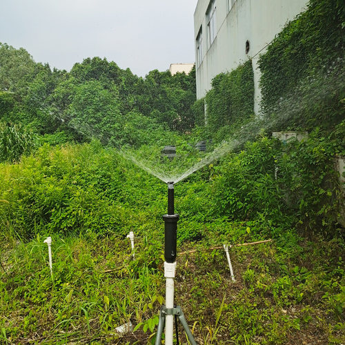 地埋散射喷头地埋式伸缩草坪自动旋转绿化喷灌洒水器360度喷淋 - 图0