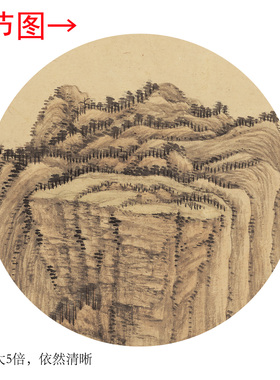 清王翚《良常山馆》客厅