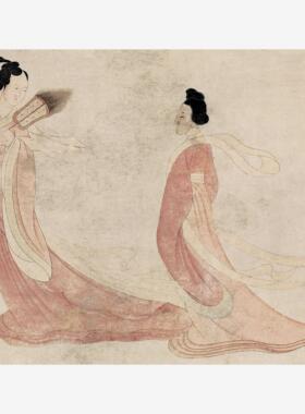11明文徵湘君湘夫人图