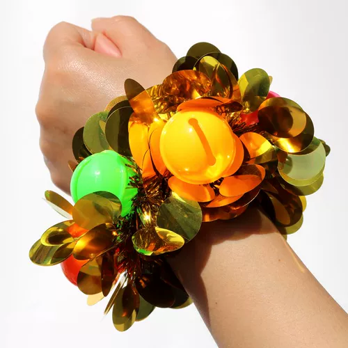 Блестки для ногтей для детского сада, браслет, колокольчик для школьников, аксессуар