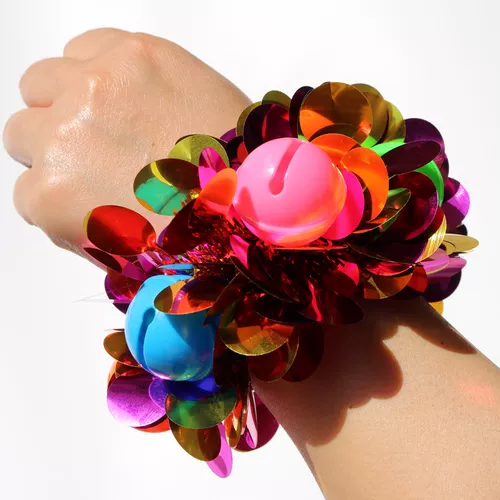 Блестки для ногтей для детского сада, браслет, колокольчик для школьников, аксессуар