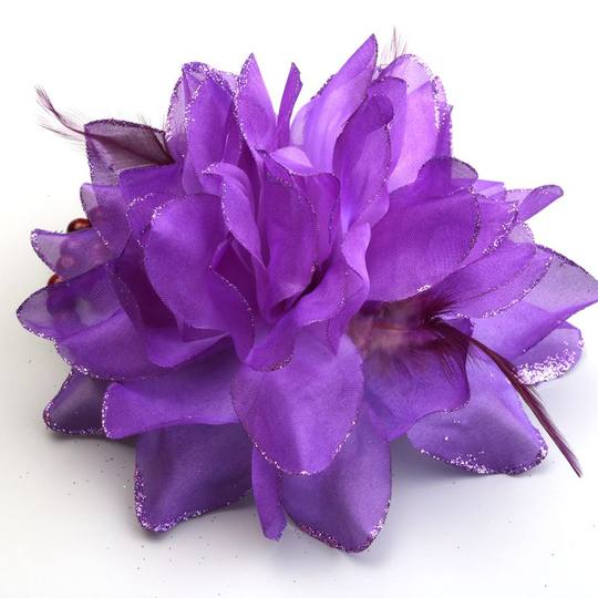 14cm diameter dance performance wrist flower elastic band