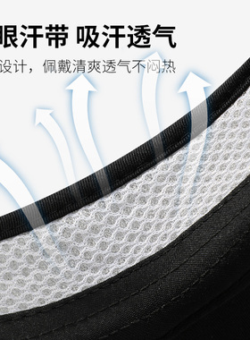 帽子定制logo印字学生防晒帽儿童空顶帽户外旅游团建广告帽定制字