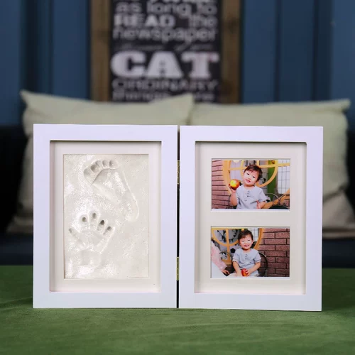 Детские отпечатки рук и ног, чернильная подушечка, сувенир, детская фоторамка для новорожденных, «сделай сам», подарок на день рождения