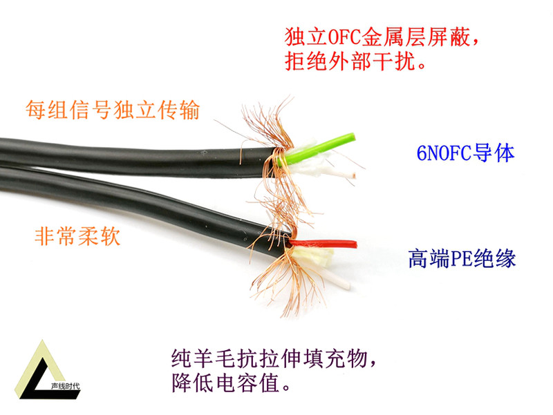 （议价）德国进口  XLR 双头卡农公母平衡线音频线过 - 图1