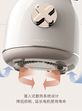 橙厨CHANCOO 榨汁机家用水果小型便携式多功能炸果汁机复古设计