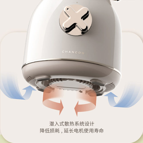 橙厨CHANCOO 榨汁机家用水果小型便携式多功能炸果汁机复古设计 - 图1