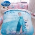 Disney Ice Romance Bộ phim hoạt hình cotton bốn mảnh Bộ công chúa Aisha Cô gái bông Bộ khăn trải giường ba mảnh - Bộ đồ giường bốn mảnh Bộ đồ giường bốn mảnh