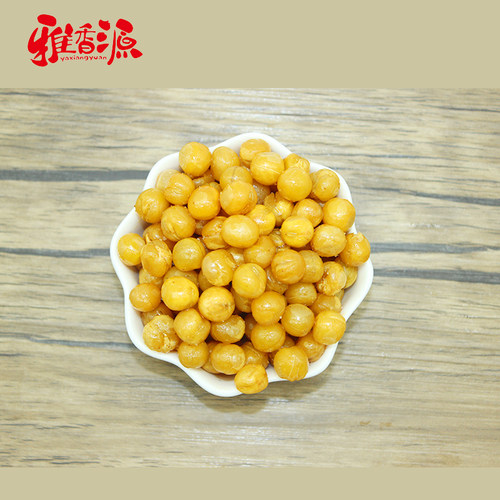 杨福记黄金豆牛肉味大包装香酥油炸豌豆2250g包邮火锅粉面餐饮 - 图2