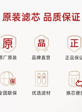 GOOTHO库硕真矿泉净水器双芯1000G家用直饮净饮机滤芯