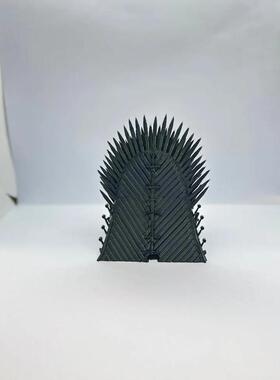模型人偶摆件冰与火之歌铁王座3D