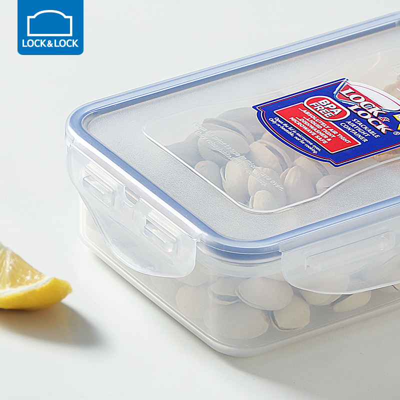 乐扣乐扣保鲜盒塑料分隔饭盒可微波炉加热便当盒冰箱冷冻收纳盒 - 图3