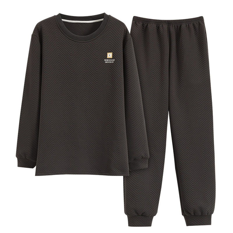 浪莎空气棉冬季睡衣男士纯棉长袖夹棉夹层加厚青少年可外穿家居服,淘宝优惠券,粉丝福利购,淘宝优惠卷