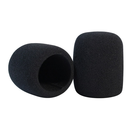 适用于舒尔话筒套麦克风海绵保护套防喷麦高密度海绵套圆形网罩无 - 图3