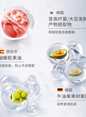 斯丽兰防干裂护手霜保湿补水嫩肤不油腻去手纹长效滋润持久留香女