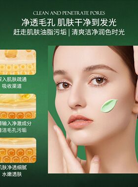佐丹妮野疏菜深层清洁霜毛孔污垢堵塞卸妆脸部清洁泥膜面膜按摩膏