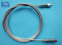 Lift Accessories Dalian Starma Hall Door Steel Wire Rope Head Transmission Steel Wire Synchronous Wire Rope 3MM