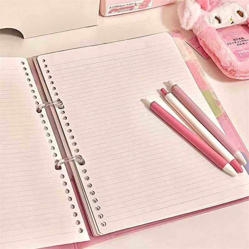 新款可爱美乐蒂高颜值B5不硌手记事本加厚手账本活页本学生专用,淘宝优惠券,粉丝福利购,淘宝优惠卷