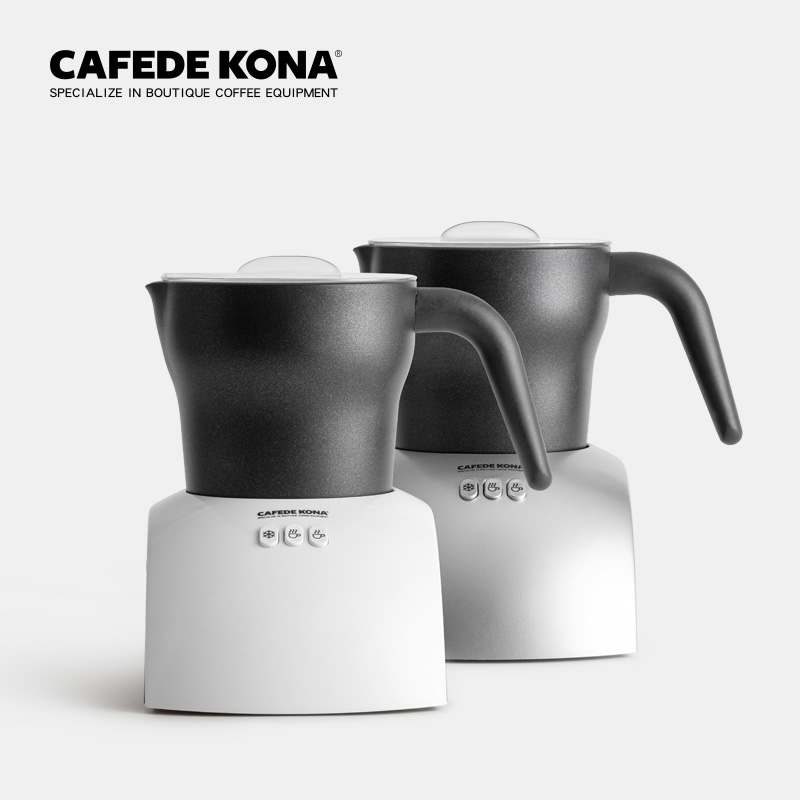 CAFEDE KONA全自动打奶器电动奶泡机打泡器冷热商用咖啡机奶沫机 - 图0