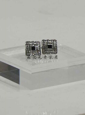 衣帽间领带托盘组合软装饰品