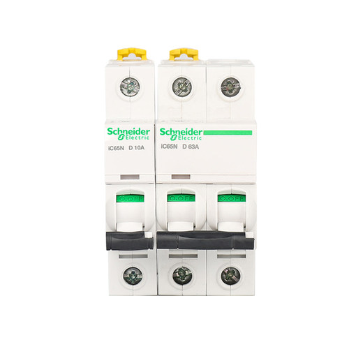 施耐德小型断路器iC65N 1P2P3P4P空气开关C16A20A25A32A40A D63A - 图3