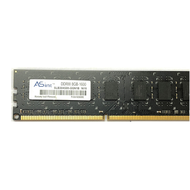 ASint昱联8g ddr3 1600台式机内存条PC3 12800U 华硕电脑内存条8g - 图1