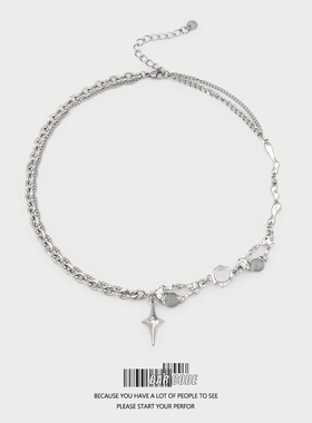 合金合金拼接水波链男女